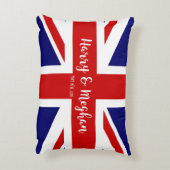 ハリー及びMeghan |の王室のな結婚式の記念 アクセントクッション (裏面(縦))