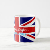 ハリー及びMeghan、英国国旗 コーヒーマグカップ (正面右)