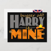 ハリー王子は私のものだ ポストカード (正面/裏面)