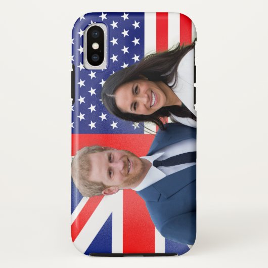 ハリー王室の結婚王子とメガンマークル王子 Case-Mate iPhoneケース (裏面)