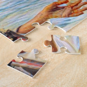 ハリー結婚とメ絵画ガンの効果 ジグソーパズル (側面)