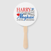 ハリー結婚&メガン、2018年5月19日 ハンドファン (正面)