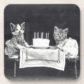 ハリー・ウィッティア・フリーズ1914年生誕日のケーキ コースター (正面)
