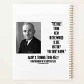 ハリー・トルーマンだけが知らない新しい歴史 プランナー手帳 (裏面)
