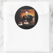 ハリー・トルーマン「与えDid 'Em Hell」引用文 ラウンドシール (バッグ)