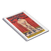 ハリー・ハンドカフ・ホーディニ、刑務所ブレーカー1900 ノートブック (右側)