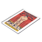 ハリー・ハンドカフ・ホーディニ、刑務所ブレーカー1900 ノートブック (左側)