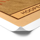 ハリー・フーパーレッドソックス野球1912 ポスター (角)