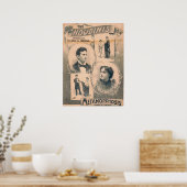 ハリー&ベッシーHOUDINIヴォードヴィルポスター ポスター (キッチン)