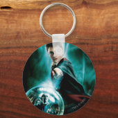 ハリー・ポッターとヴォルデモートは生き延び一つ キーホルダー (正面)