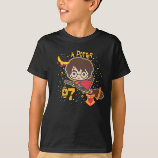 ハリー・ポッターのクィディッチ・シーカーの漫画バージョン Tシャツ