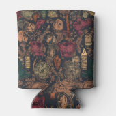 ハリー・ポッターのシームレスなパターン 缶クーラー (裏面)