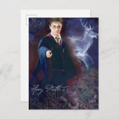 ハリー・ポッターのスタグパトロナス ポストカード (正面/裏面)