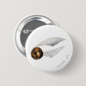 ハリー・ポッターの呪文 | ゴールデンスニッチ 缶バッジ (正面&裏面)