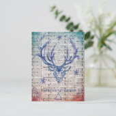 ハリー・ポッターの呪文 |スタッグパトロナススケッチ ポストカード (スタンド正面)