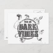 ハリー・ポッターの呪文 | 暗黒の時代 ポストカード (正面/裏面)
