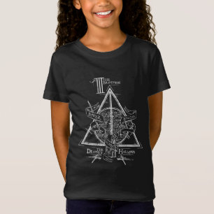 ハリー・ポッターの呪文   死の秘宝 グラフィック Tシャツ