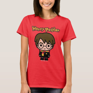 ハリー・ポッターの漫画キャラクターアート Tシャツ