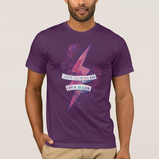 ハリー・ポッターの魔法 | 愛は自らの痕跡を残す Tシャツ (正面)