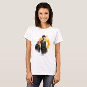 ハリー・ポッターシリーズおよびRon Weasely Tシャツ (正面フル)