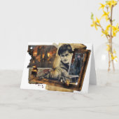 ハリー・ポッターシリーズのコラージュ7 カード (黄色い花)