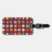 ハリー・ポッターシリーズの漫画アイコンパターン ラゲッジタグ (正面横)