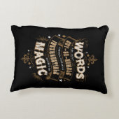 ハリー・ポッターシリーズの綴り|のワードは私達のほとんどのInexhaustiです アクセントクッション (裏面)