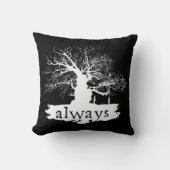 ハリー・ポッターシリーズの綴り|の常に引用文のシルエット クッション (正面)