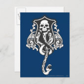 ハリー・ポッターシリーズの綴り|の暗い印 ポストカード (正面/裏面)