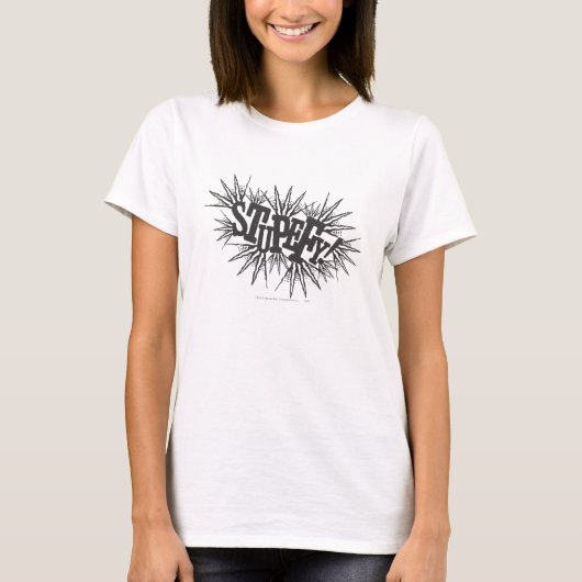 ハリー・ポッターシリーズの綴り|は呆然とします! Tシャツ (正面)