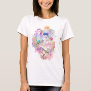 ハリー・ポッターシリーズの綴り ハリー、Hermione、及びRon Waterc Tシャツ