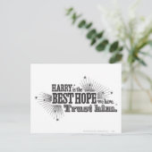ハリー・ポッターシリーズの綴り|私達の最も最高のな希望 ポストカード (スタンド正面)