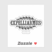 ハリー・ポッターシリーズの綴り| Expelliarmus! シール (シート)