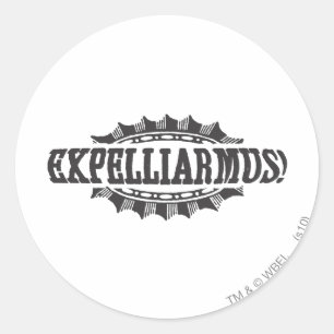 ハリー・ポッターシリーズの綴り Expelliarmus! ラウンドシール