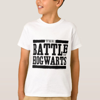 ハリー・ポッターシリーズの綴り| Hogwartsの戦い Tシャツ