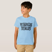 ハリー・ポッターシリーズの綴り| Petrificus Totalus! Tシャツ (正面フル)