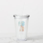 ハリー・ポッターシリーズの™ %PIPE%の漫画HOGWARTS™の家 アクリルタンブラー (裏面)