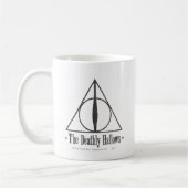ハリー・ポッターシリーズは|死んだように紋章を神聖化します コーヒーマグカップ (左)