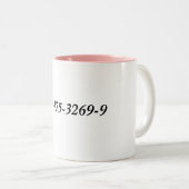 "ハリー・ポッターシリーズ及び哲学者の石造りの" ISBNのマグ ツートーンマグカップ (正面右)