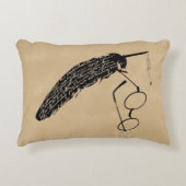 ハリー・ポッターシリーズ|のガラスおよびクイル アクセントクッション (正面)