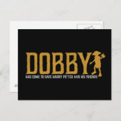 ハリー・ポッターシリーズ|のドビーはハリー・ポッターシリーズを救います ポストカード (正面/裏面)