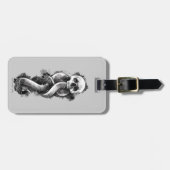 ハリー・ポッターシリーズ|の暗い印の水彩画 ラゲッジタグ (正面横)