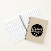 ハリー・ポッターシリーズ|の略奪者の地図のチャームのタイポグラフィ ノートブック (内部)