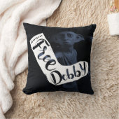 ハリー・ポッターシリーズ|の"自由なドビー"のソックスのタイポグラフィ クッション (ブランケット)