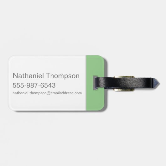 ハリー・ポッターシリーズ|トムの謎の日記のグラフィック ラゲッジタグ (裏面横)