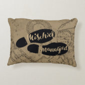 ハリー・ポッターシリーズ|害MANAGED™の地図の足跡 アクセントクッション (裏面)