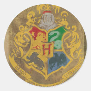 ハリー・ポッターシリーズ 素朴なHogwartsの頂上 ラウンドシール