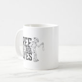 ハリー・ポッターシリーズ|自由に家の小妖精や小人 コーヒーマグカップ (正面左)