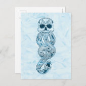 ハリー・ポッターシリーズ| Aguamentiの暗い印のグラフィック ポストカード (正面/裏面)