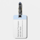 ハリー・ポッターシリーズ| Aguamenti RAVENCLAW™のグラフィック ラゲッジタグ (裏面縦)